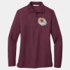 Women's Silk Touch Long Sleeve Polo Thumbnail