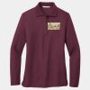 Women's Silk Touch Long Sleeve Polo Thumbnail