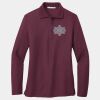 Women's Silk Touch Long Sleeve Polo Thumbnail